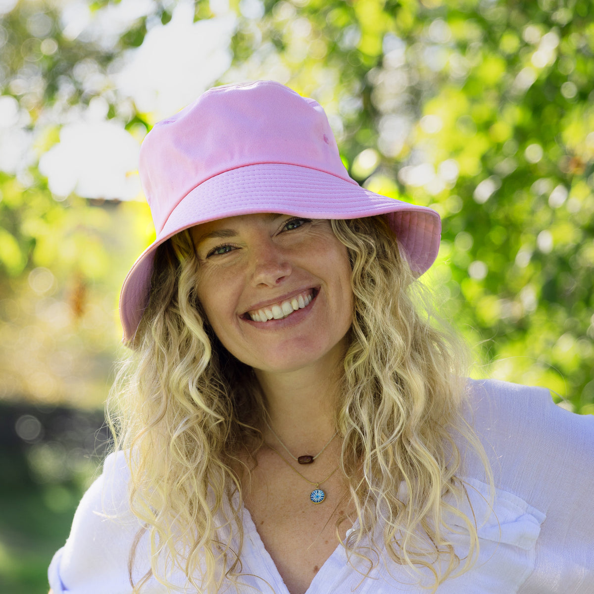 Insect Shield Bucket Hat - Pink