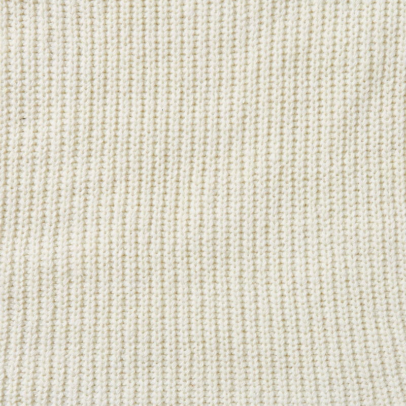 Victoria Knit Poncho - White