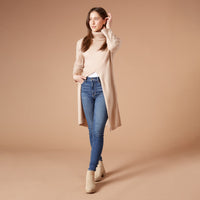 Courtney Poncho Beige