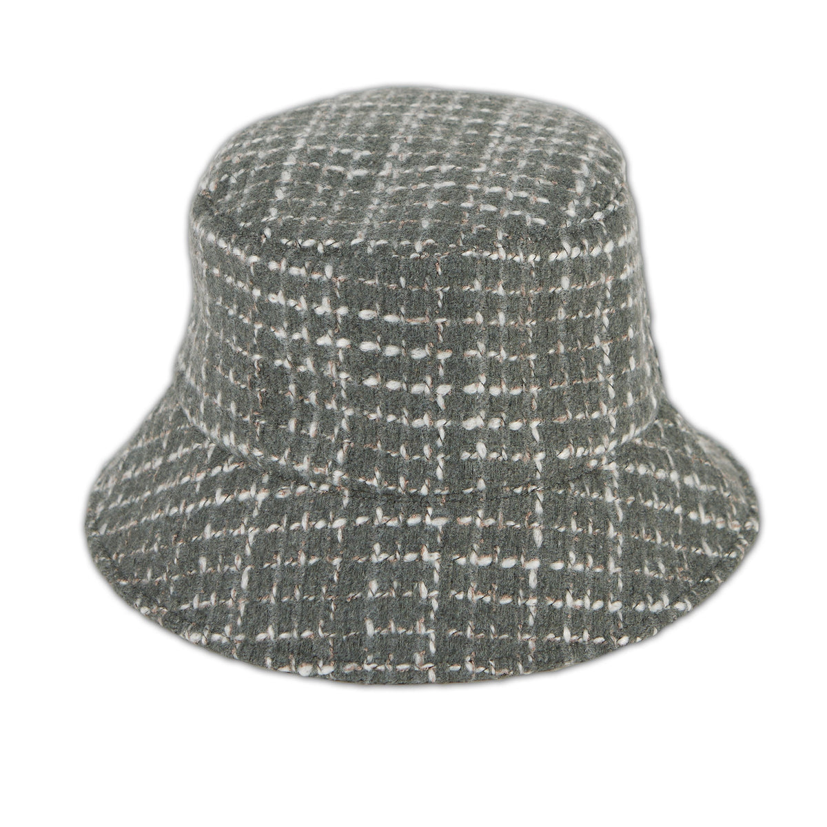 Tweed Bucket Hat Gray – Hadley Wren
