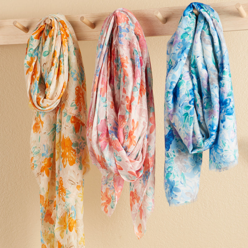 Flora Scarf - Pink