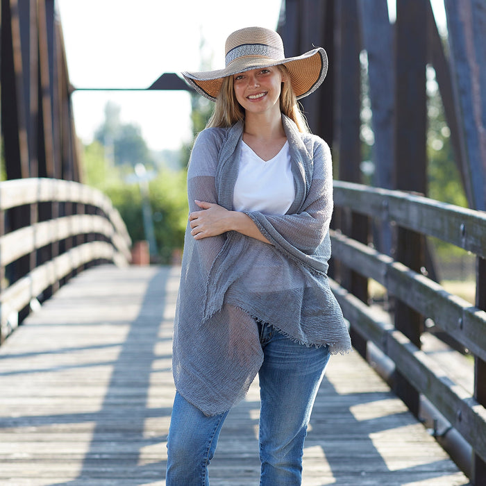 Insect Shield Scarf - Gray