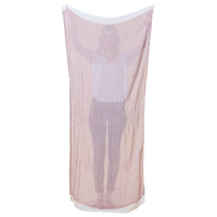 Tiny Stripe Insect Shield Scarf - Gray