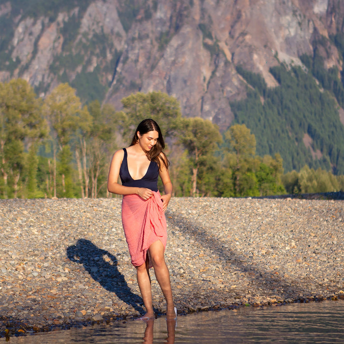 Insect Shield Scarf - Coral
