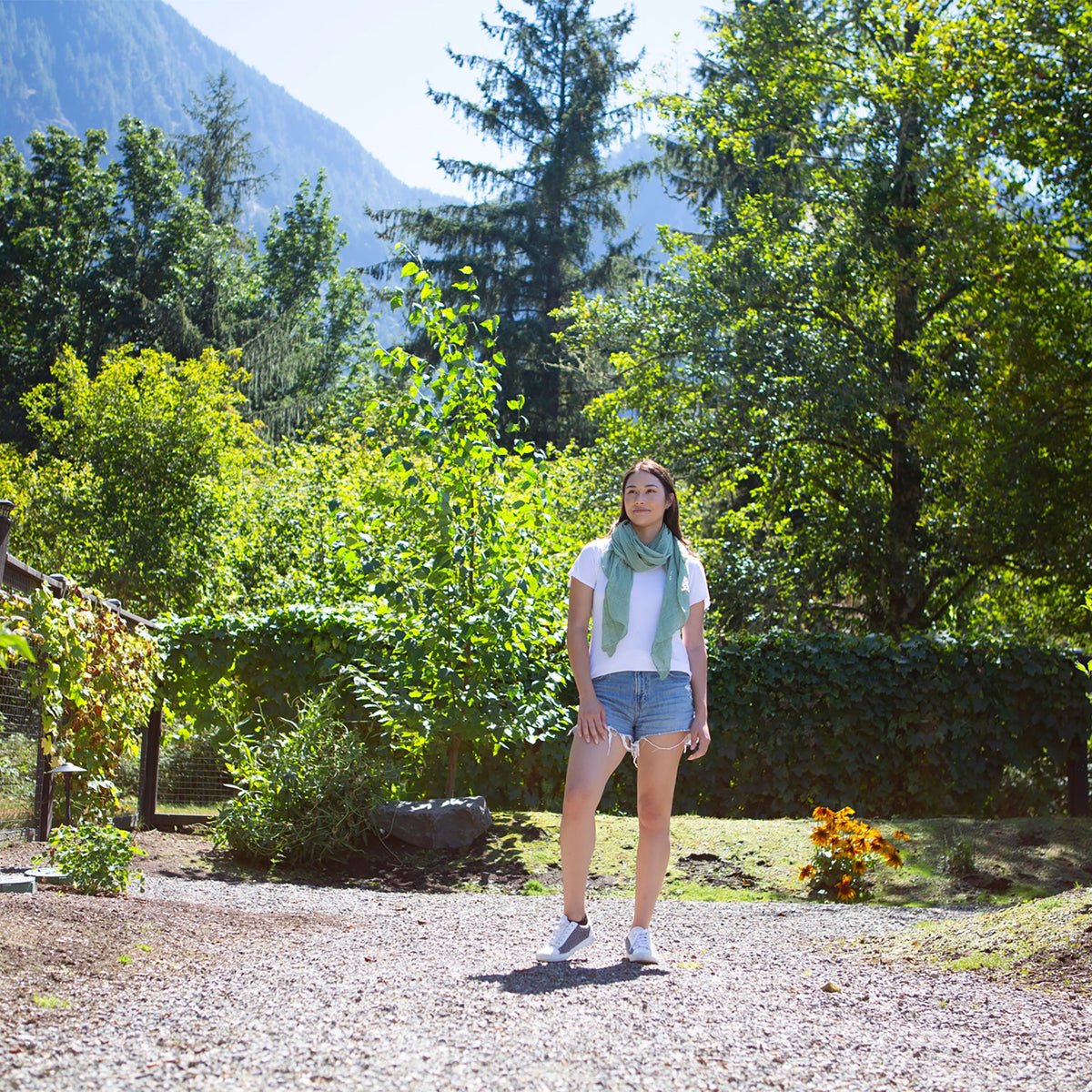 Insect Shield Scarf - Sage