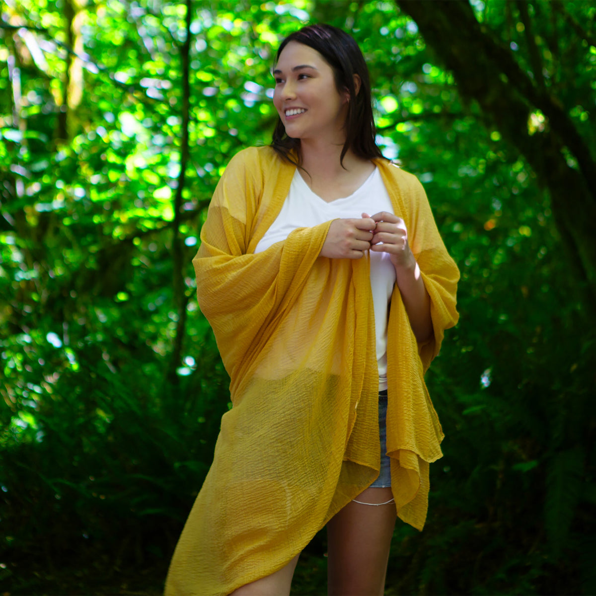 Classic Insect Shield Scarf - Honey Gold