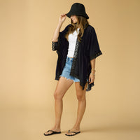 Catalina Kimono - Black