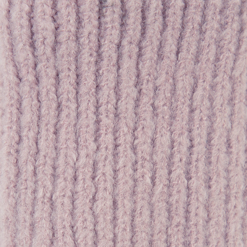 Three-In-One Knit Gloves - Dusty Lavender