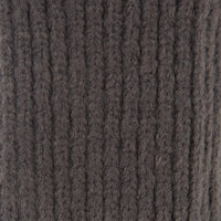 Three-In-One Knit Gloves - Charcoal