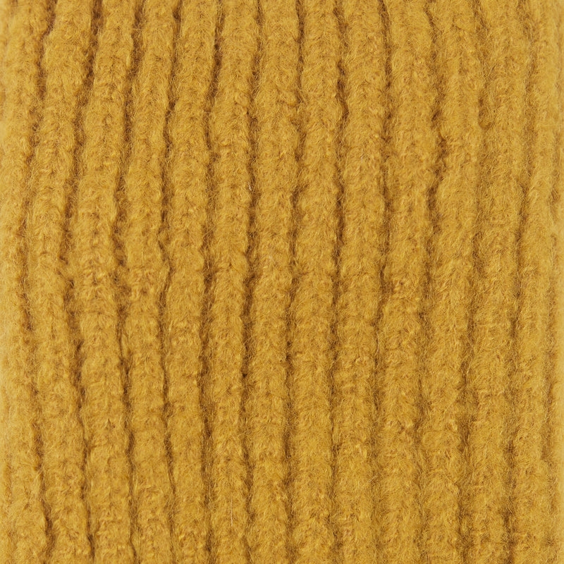 Three-In-One Knit Gloves - Mustard