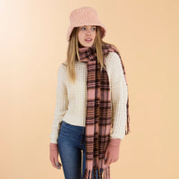 Winter Bucket Hat - Pink