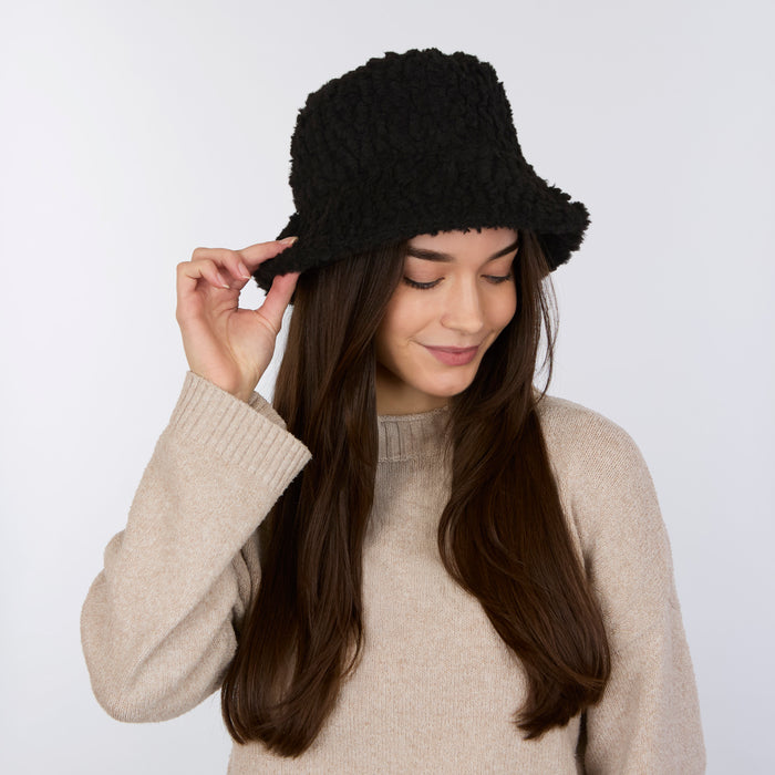 Winter Bucket Hat - Black