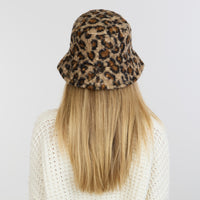Teddy Bucket Hat - Leopard
