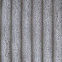 Corduroy Cosmetic Bag - Gray