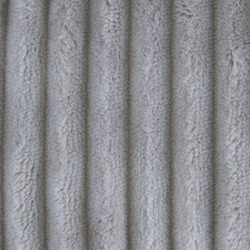Corduroy Cosmetic Bag - Gray
