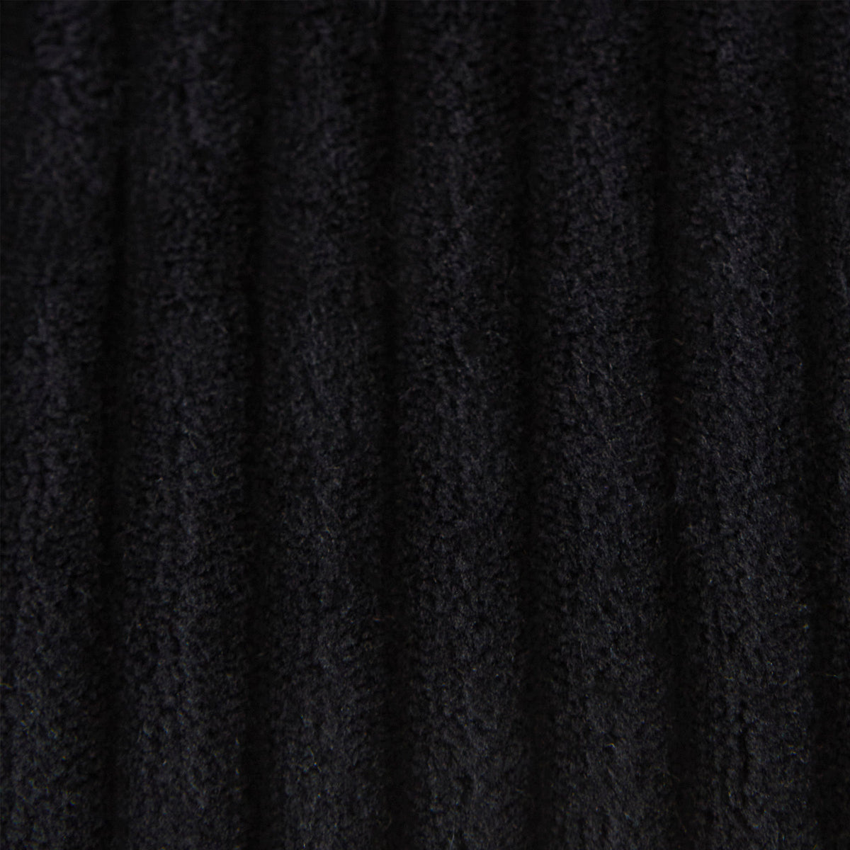 Corduroy Cosmetic Bag - Black