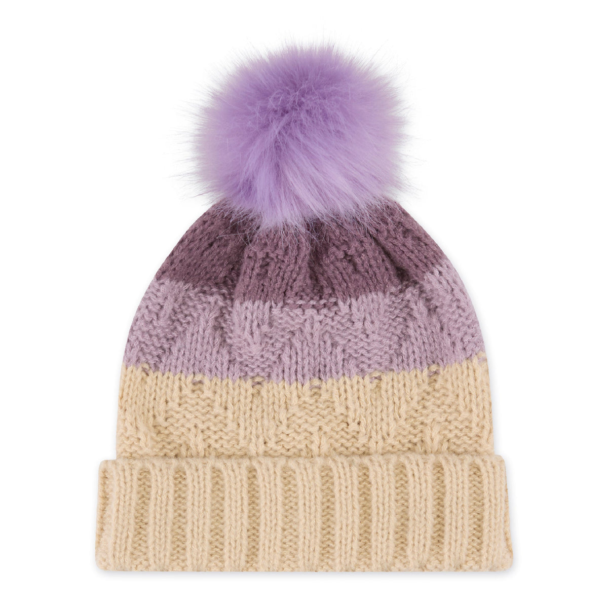 Crystal Beanie - Purple