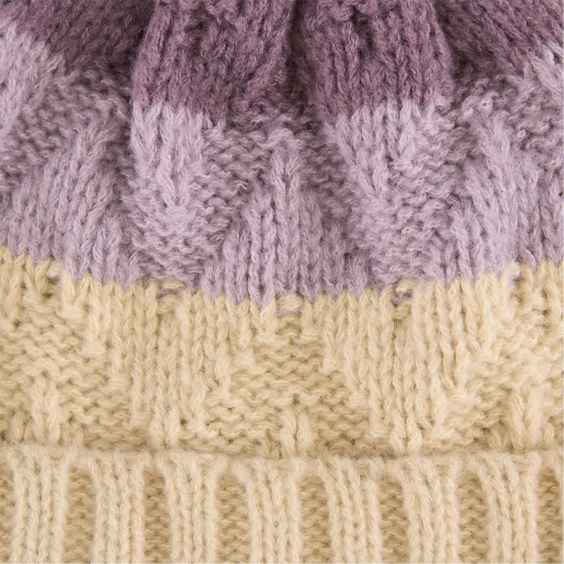 Crystal Beanie - Purple