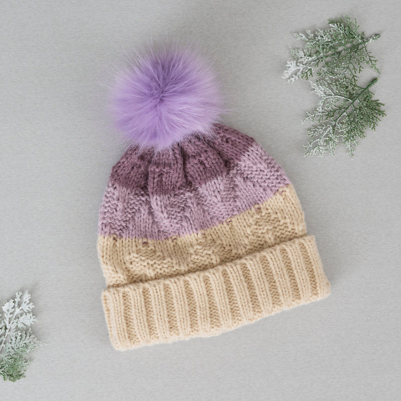 Crystal Beanie - Purple