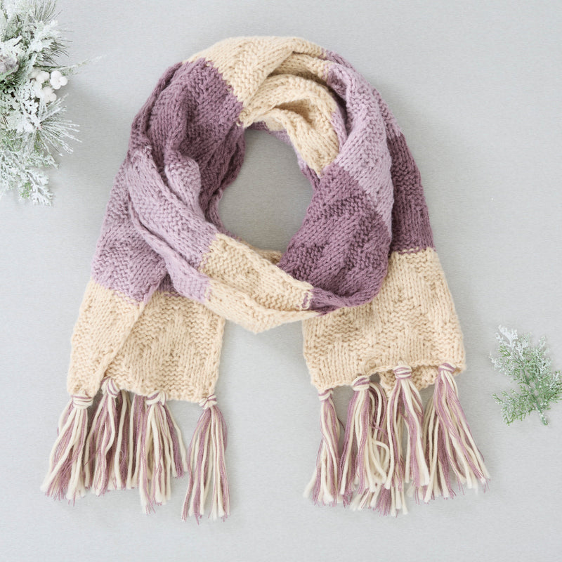 Crystal Scarf - Purple