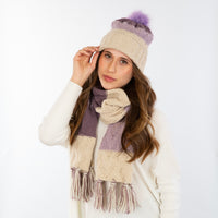 Crystal Scarf - Purple