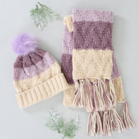 Crystal Scarf - Purple