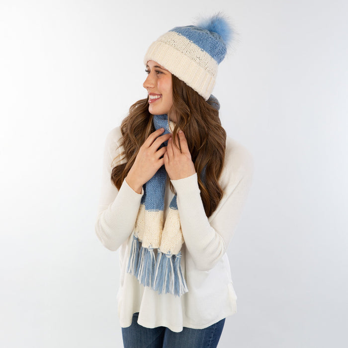 Crystal Beanie - Blue