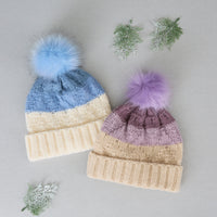 Crystal Beanie - Blue