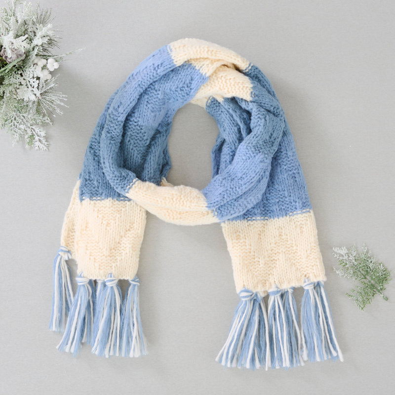 Crystal Scarf - Blue