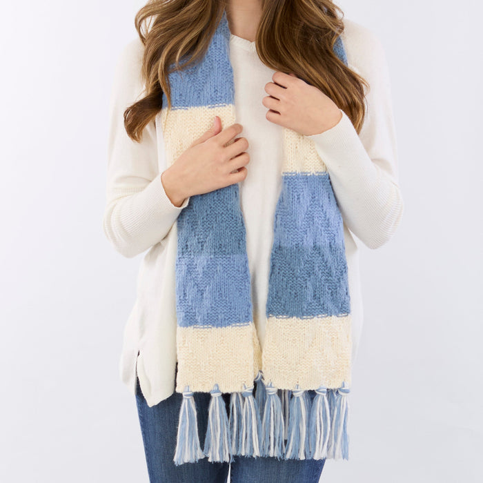 Crystal Scarf - Blue