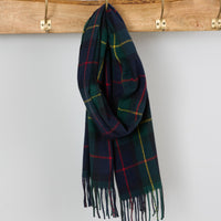 Winter Plaid Scarf - Green