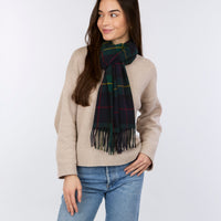 Winter Plaid Scarf - Green