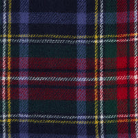 Winter Plaid Scarf - Blue