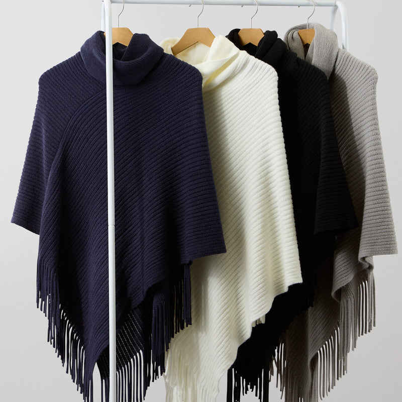 Margo Poncho - Black
