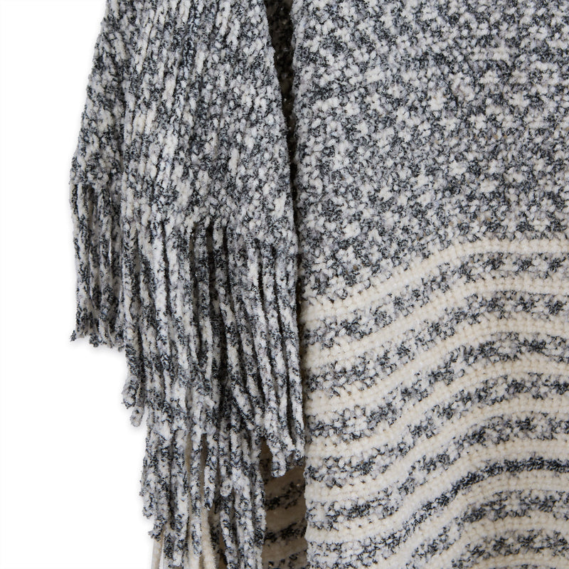 Amber Poncho - Black
