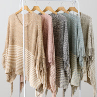 Amber Poncho - Black