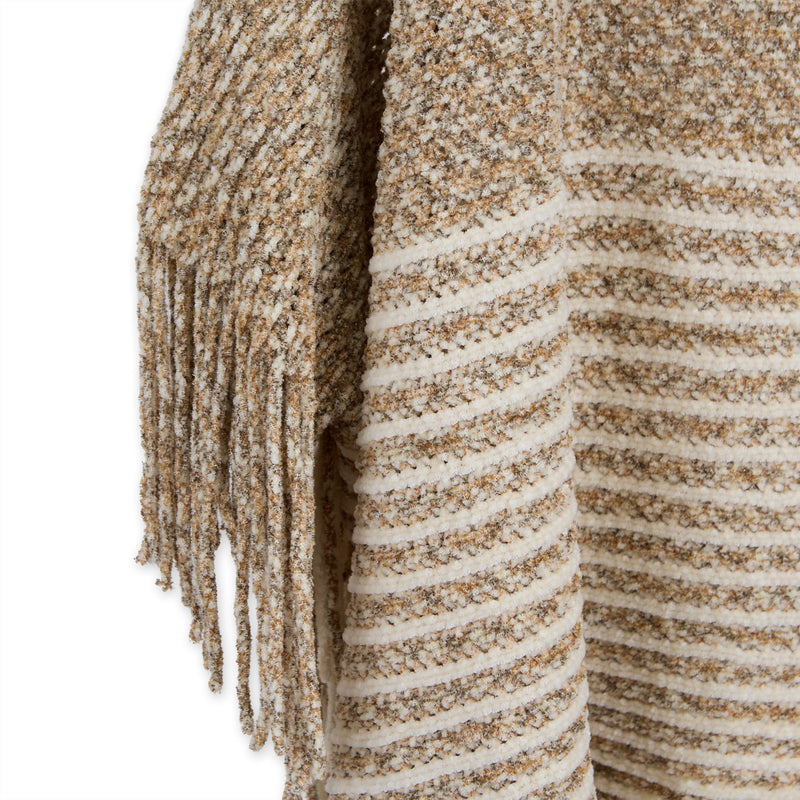 Amber Poncho - Beige