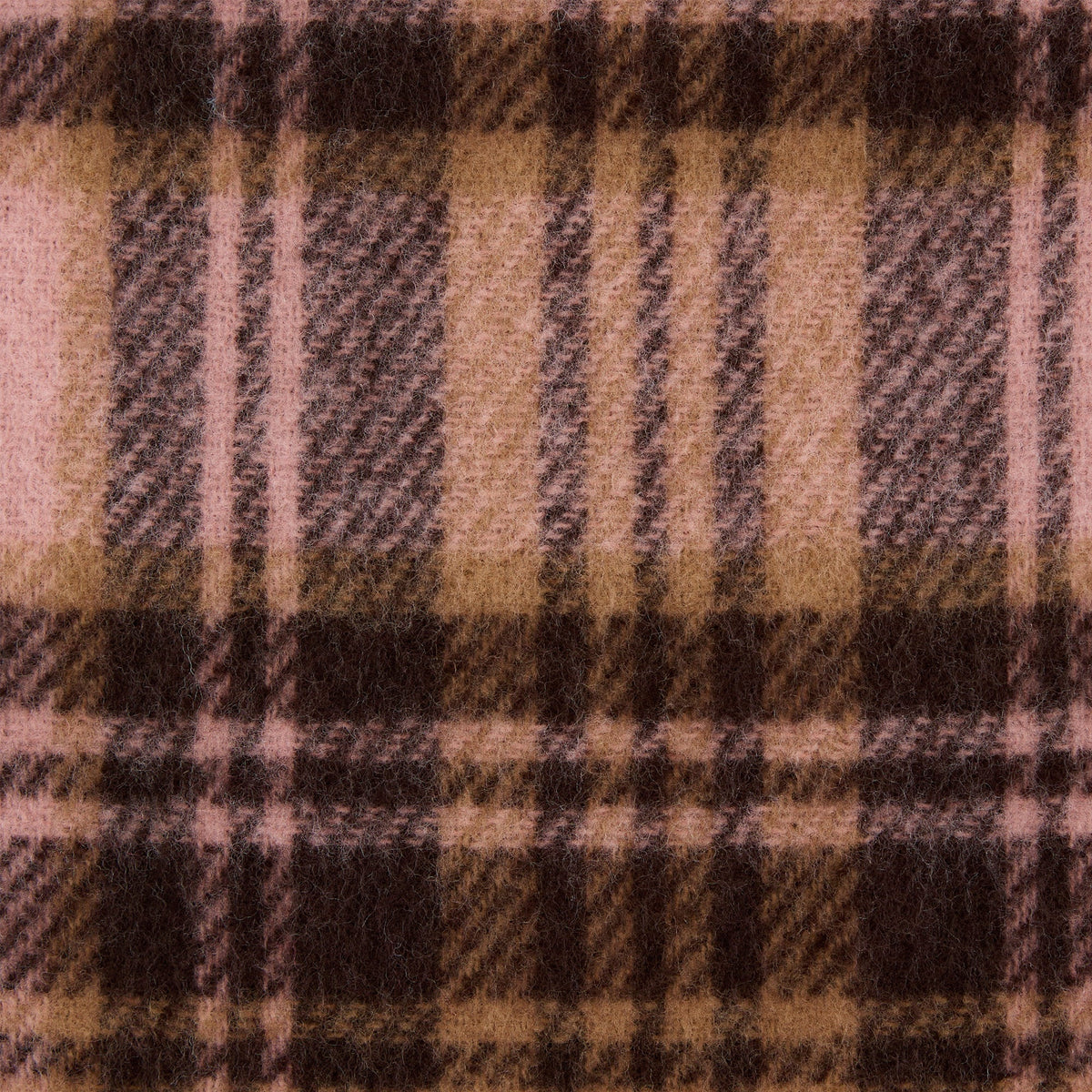 Autumn Plaid Scarf - Pink