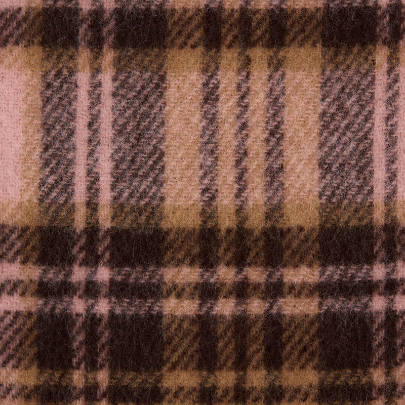 Autumn Plaid Scarf - Pink