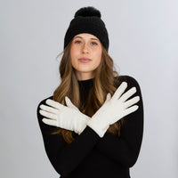 Noelle Gloves - Cream