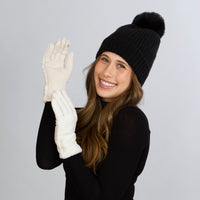 Noelle Gloves - Cream