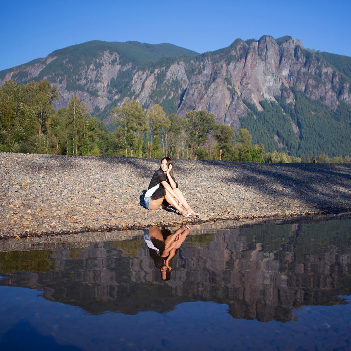Insect Shield Scarf - Black