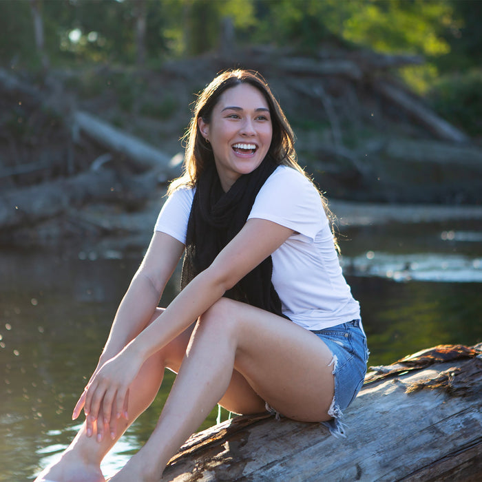 Insect Shield Scarf - Black