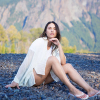 Insect Shield Scarf - Ivory